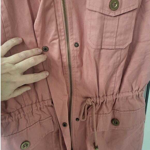 C'Esttoi Mauve Faux Fur Lined Sleeveless Vest/Jacket - Medium - Picture 5 of 9